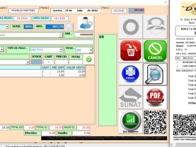 Sistema de Pastelerias